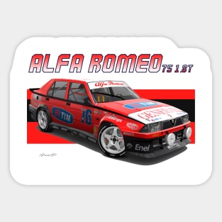 Alfa Romeo 75 Sticker